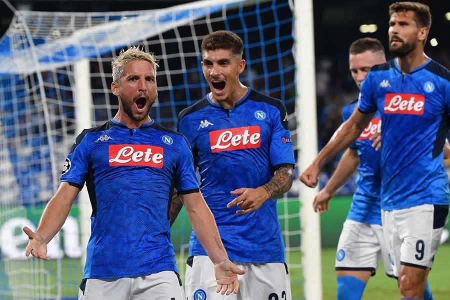 napoli champions league jersey