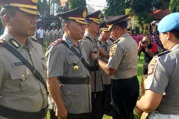 Perwira Polres Buleleng Dimutasi