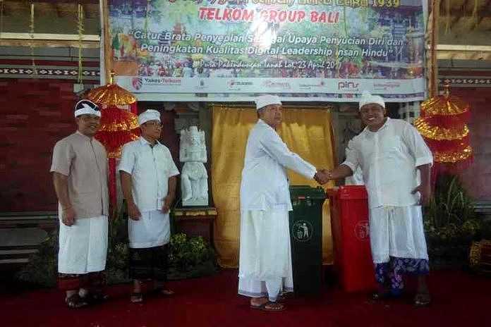 Telkom Gelar Dharma Shanti Nyepi