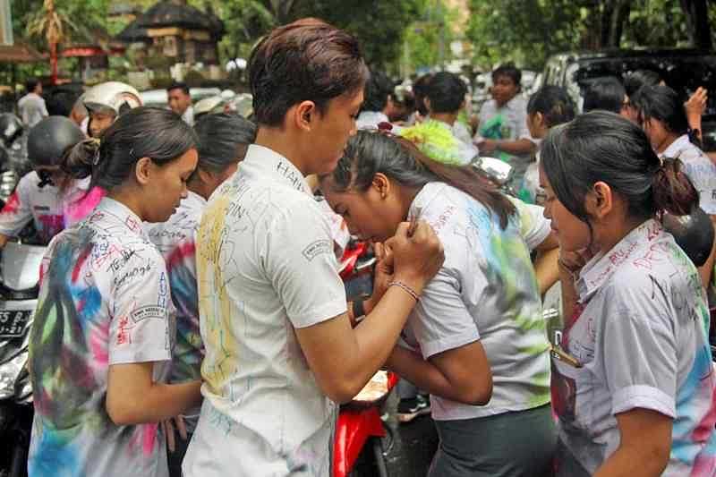 Pengumuman Kelulusan Ini Upaya SMPN  1  Bangli Cegah Corat 