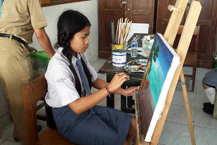 Krismoni, Siswa SLB Bangli Wakili Bali ke Tingkat Nasional 1 SLB