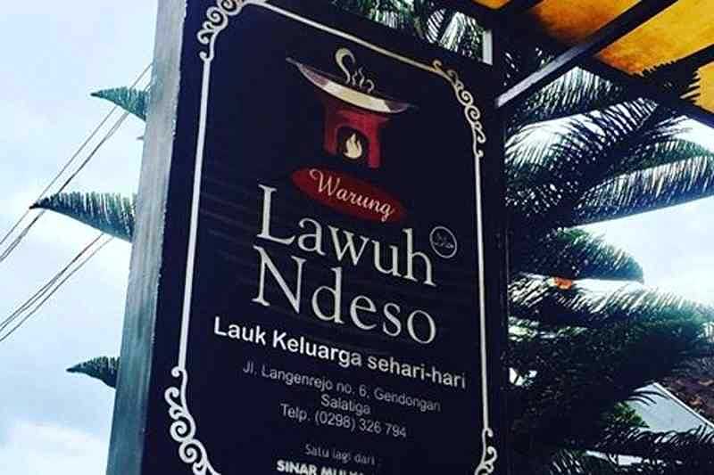 Lawuh Ndeso, Surga bagi yang Rindu Masakan Jawa | BALIPOST.com