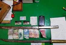 Oknum Anggota Ormas Pungli Belasan Toko, Disita Pedang ormas