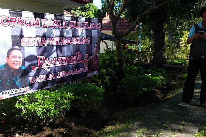 Spanduk Dukungan Figur Rai Mantra dan Suradnyana Muncul di Buleleng 1 spanduk