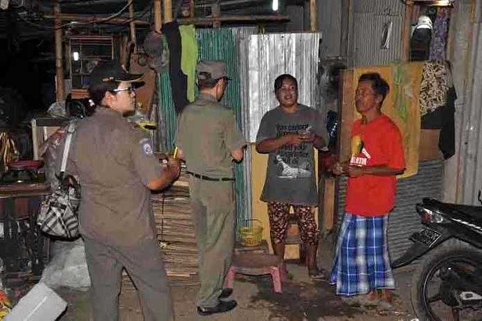 Sidak Duktang, Tim Yustisi Tabanan Temukan 14 Pelanggar 1 duktang