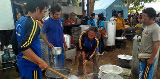 mengungsi