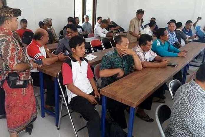Sosialisasi Gunung Agung