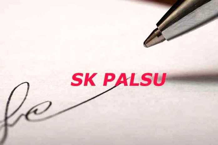 SK palsu