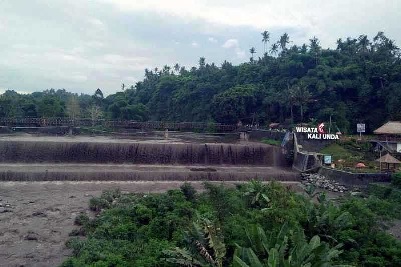  Banjir Lumpur  di Klungkung Belum Terdeteksi Kerusakan 