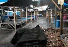 Pascaletusan Gunung Agung, Pasar Karangsokong Mendadak Sepi