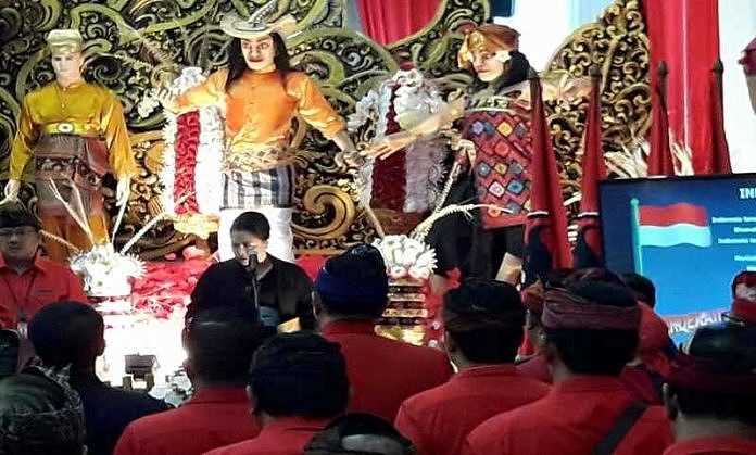 Pengumuman Bacagub-Bawacagub PDIP, Eka Wiryastuti Bacakan Teks Pancasila 1