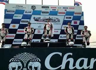 Thailand Talent Cup, Adenanta Raih Podium Pertama