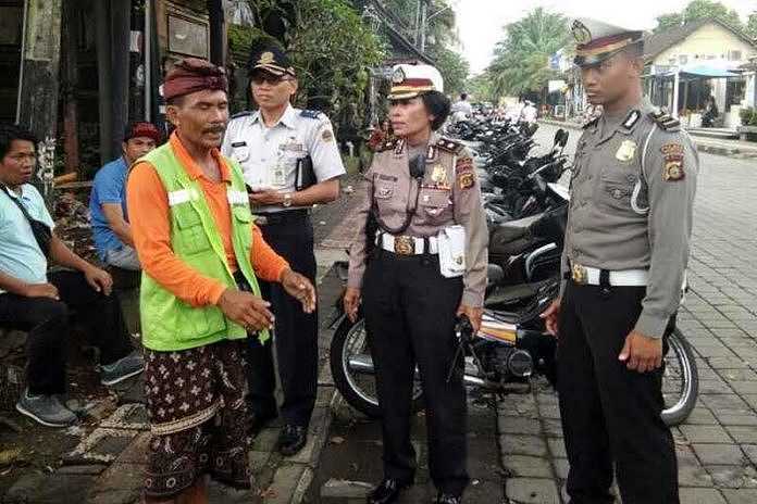 Sosialisasi penertiban parkir ubud