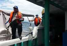 Permintan Berhenti Diabaikan, KM Pulau Mas Dicegat Sat Polair