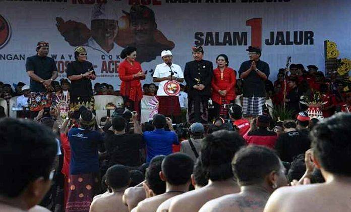 Lapangan Mengwi Memerah, Menangkan Wayan Koster-Ace 1