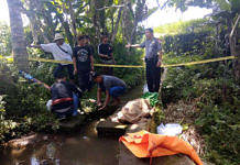 Lansia Ditemukan Tewas di Sungai