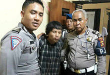 Polantas Tangkap Jambret Turis Asing