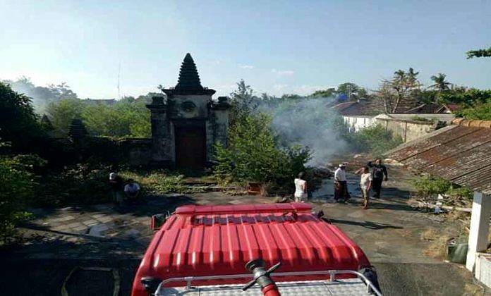 3 Bangunan Villa dan Rumah Warga di Jimbaran Hangus Terbakar 1