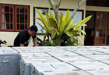 KPU Bangli Siapkan Ratusan Kotak Suara Untuk Pilgub