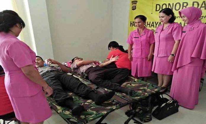 Sambut Hut Bhayangkara Ke-72, Ini Dilakukan Polres Klungkung 1