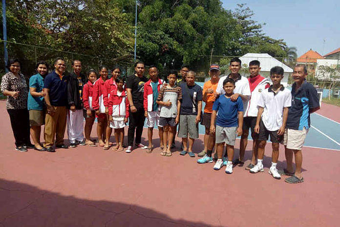 Tim Tenis Bangli Sabet Tiga Emas di Porjar Provinsi 1