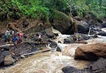 Banjir Bandang di Sidembunut Rusak Jaringan Pipa PDAM