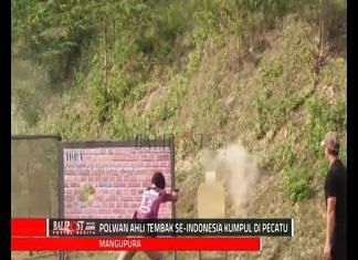 Ratusan Polwan Ahli Tembak Se-Indonesia Kumpul di Pecatu