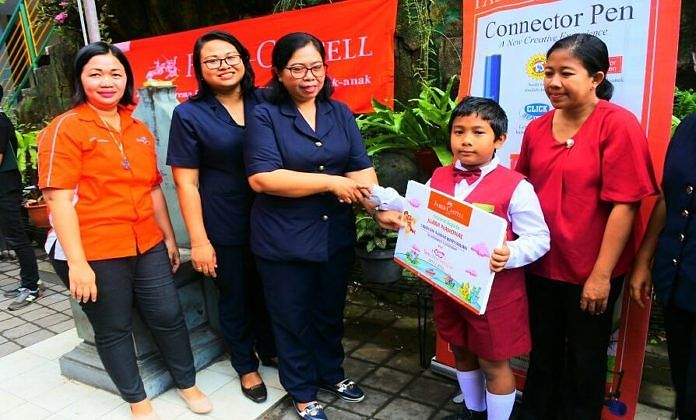 Juarai Lomba Faber Castell, Siswa SD Saraswati 6 Denpasar Terbang ke Thailand 1