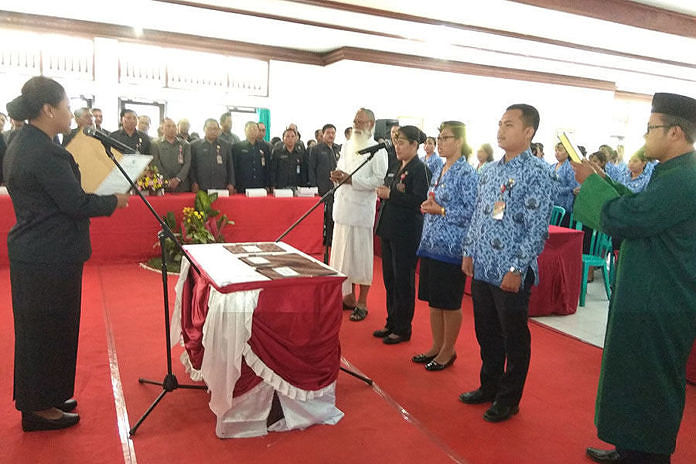 Bupati Tabanan Lantik Kepala Kadis Ketahanan Pangan 1