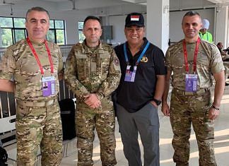 Kapolda Golose Ikuti Lomba Menembak di Cina