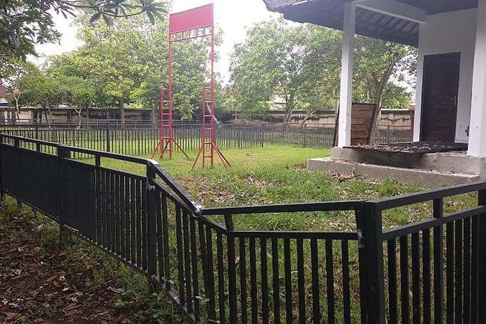 Belum Dioperasikan, Pagar Taman Pitbull Sudah Penyok 1
