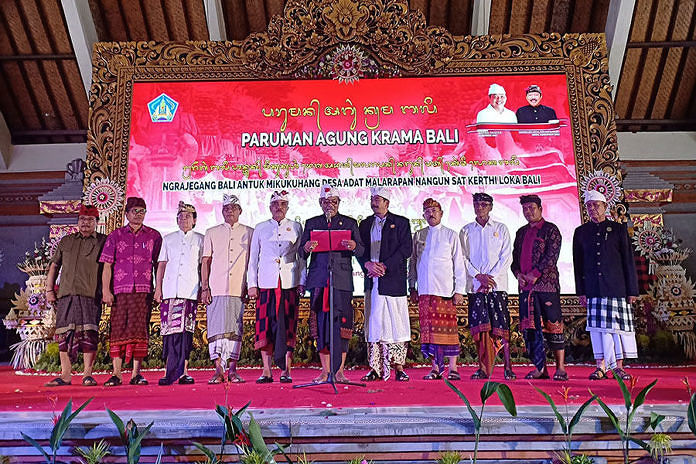 Komponen di Bali Dukung Revisi Perda Desa Adat 1