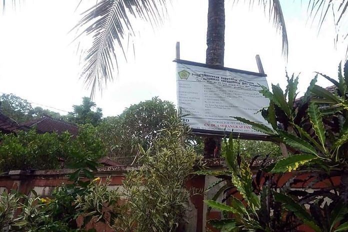 Masih Dikerjakan, Rehab SDN 5 Melaya Diperkirakan Tak Sesuai Jadwal 1