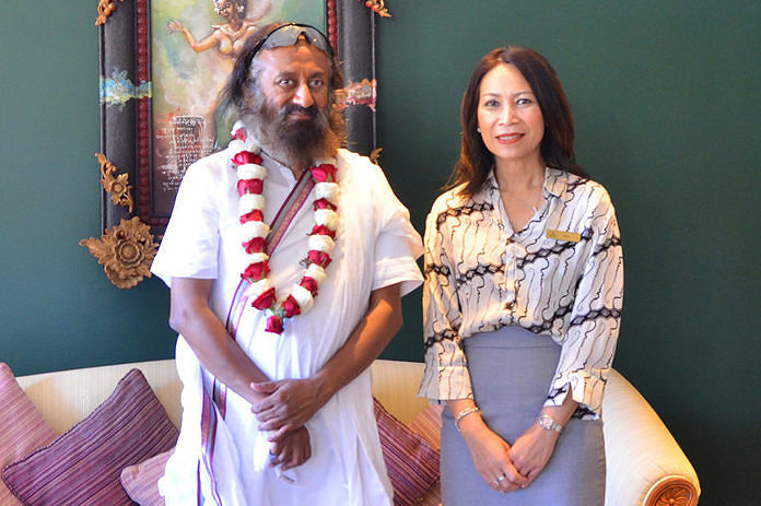Nusa Dua Beach Hotel & Spa Welcomed Spiritual Leader Sri Sri Ravi Shankar 1
