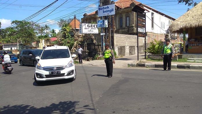 Ubud Macet, Polres Gianyar Tambah Personel 1