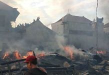 Kebakaran, Dua Gudang dan Motor Ludes