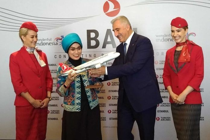Turkish Airlines Resmi Mendarat di Bali 1
