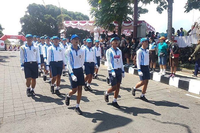 Lomba Gerak Jalan, Petugas Lalin dan Kesehatan Siaga 1