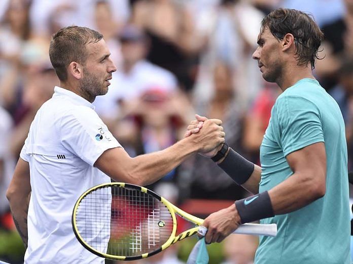Nadal advances in rain-hit ATP Montreal Masters opener 1