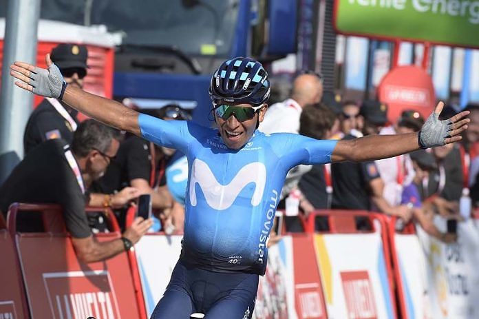 Quintana wins Vuelta second stage as Roche takes race lead 1