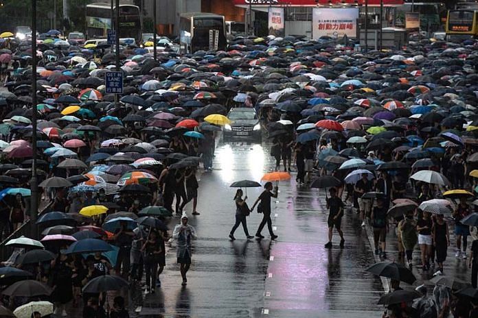 'Tiananmen Square' crackdown in Hong Kong would harm trade deal: Trump 1