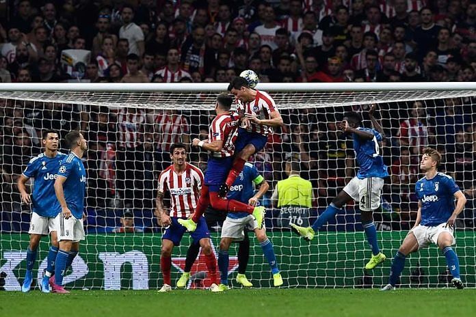 Herrera snatches late point for Atletico with debut Juve strike 1