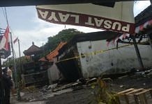 Kebakaran, Toko Plastik dan Usaha Pengiriman Paket Sisakan Puing