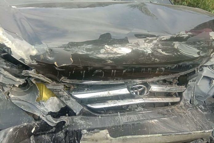 Laka Beruntun, 4 Kendaraan Rusak dan Sejumlah Orang Luka-luka 1