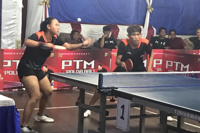 Porprov Bali, Tenis Meja Klungkung Sabet Tiga Emas 1