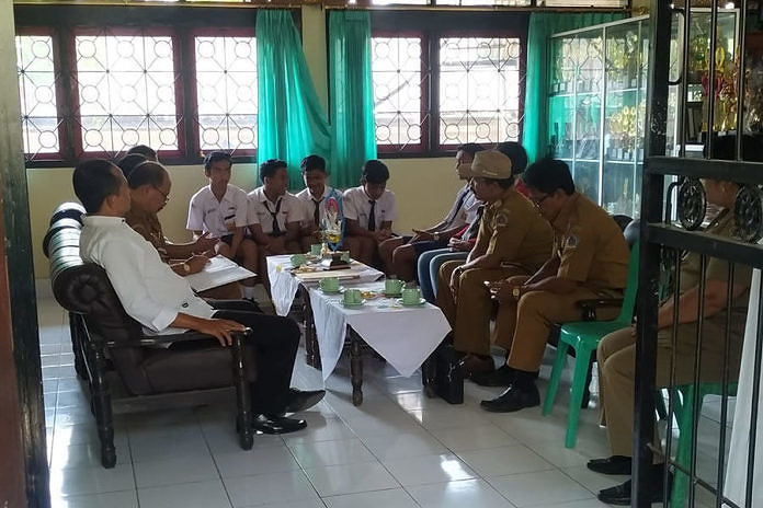 Viral Berkelahi di Medsos, Dua Siswa Dipanggil Kepala SMPN 1 Banjarangkan 1