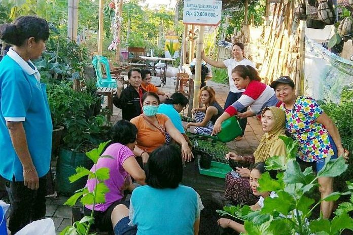 Lahan Bekas Buangan Sampah Dijadikan Kebun Produktif 1
