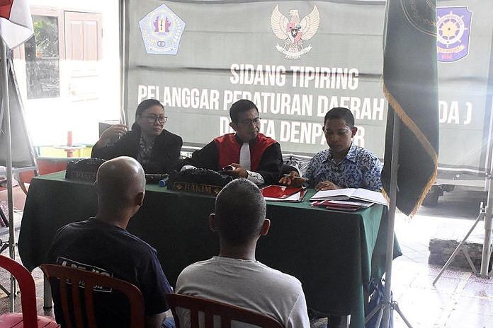 Satpol PP Denpasar Giring 11 Pelanggar Perda ke Sidang Tipiring 1