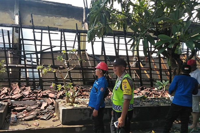 Gedung SDN 3 Patas Terbakar, Kerugian Ditaksir Rp 450 Juta 1