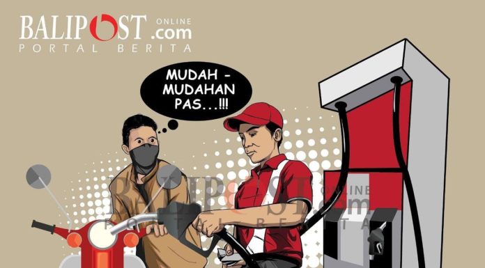 SPBU di Jalan Tukad Yeh Aya Kena Sanksi Pertamina